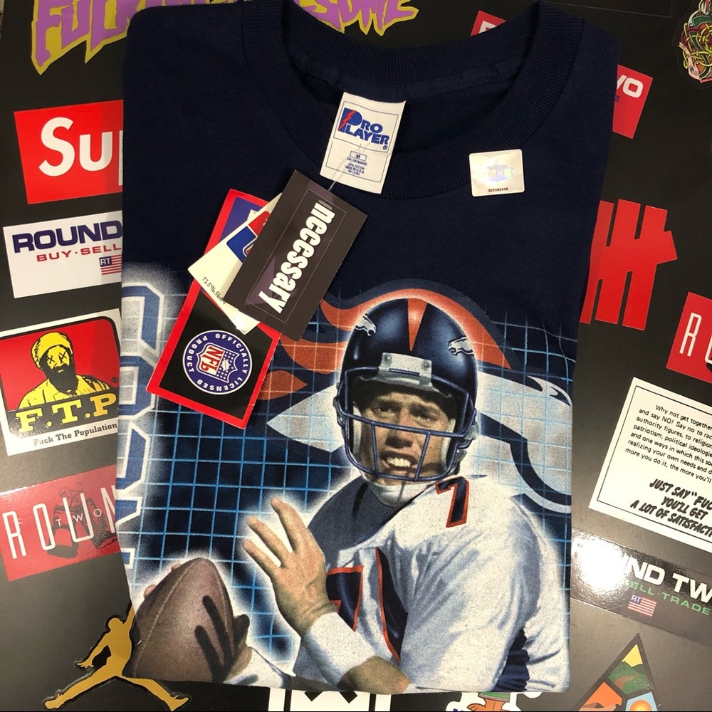 Vintage John Elway Denver Broncos Pro Player Tee 🚨FINAL DROP🚨